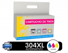 Cartucho De Tinta Hp 304XL Color compatible