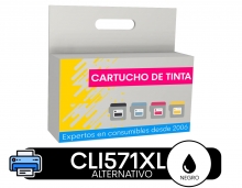 Cartucho de tinta compatible Canon CLI571XL negro