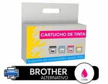 Cartucho De Tinta Brother LC980/985/1100 magenta compatible