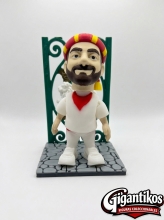 GIGANTIKOS figura inspirada en Zaldiko con vestimenta San Ferm�n