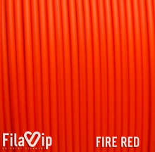 Muestra filamento FILAVIP PLA FIRE RED