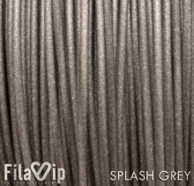 Muestra filamento FILAVIP PLA SPLASH GREY