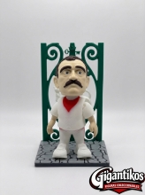 GIGANTIKOS figura inspirada en Cabezudo Concejal con vestimenta San Ferm�n