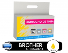 Cartucho De Tinta Brother LC900 amarillo compatible